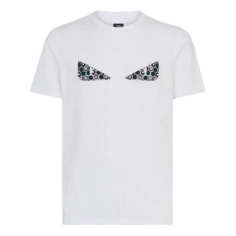 fendi fy0894|Men's FENDI Small Monster Eye Printing Short .